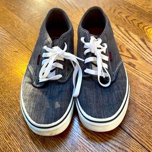 EUC Men’s 8.5 Grey Vans Like New